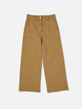 Load image into Gallery viewer, Wide Leg Crop Brown